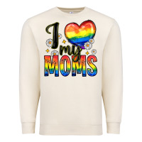 Sandshell i love my moms Premium Sweatshirt - Zillion Design Studio