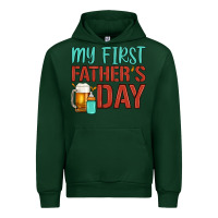 Forest Green my first father's day Urban Hoodie - Artiststas