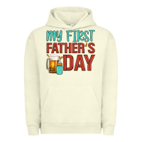 Pigment Pistachio my first father's day Urban Hoodie - Artiststas