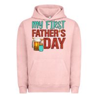 Pigment Salmon my first father's day Urban Hoodie - Artiststas