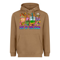 Toasted Coconut Day of the dead coffee cups Heavyweight Hoodie - RanaPortraitStore