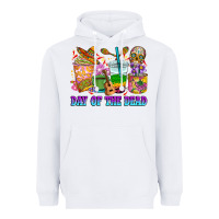 White Day of the dead coffee cups Heavyweight Hoodie - RanaPortraitStore