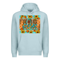 Blue Mist Thanksgiving Turkey Premium Hoodie - Artiststas