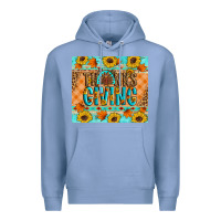Colony Blue Thanksgiving Turkey Premium Hoodie - Artiststas