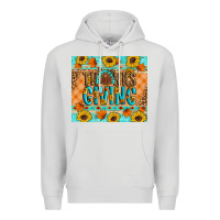 Dove Grey Thanksgiving Turkey Premium Hoodie - Artiststas