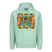 Seafoam Thanksgiving Turkey Premium Hoodie - Artiststas