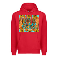 Red Thanksgiving Turkey Premium Hoodie - Artiststas