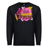 Black little miss 6th grade Premium Sweatshirt - texasbilliewilder