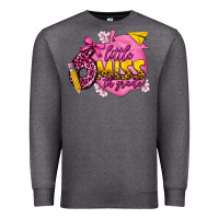Charcoal Heather little miss 6th grade Premium Sweatshirt - texasbilliewilder