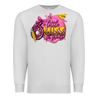 Dove Grey little miss 6th grade Premium Sweatshirt - texasbilliewilder