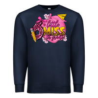 Navy little miss 6th grade Premium Sweatshirt - texasbilliewilder