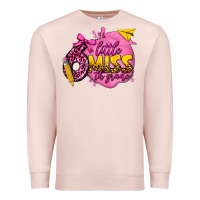 Pale Pink little miss 6th grade Premium Sweatshirt - texasbilliewilder