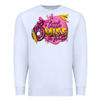 White little miss 6th grade Premium Sweatshirt - texasbilliewilder