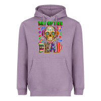 Lavender Day of the dead Heavyweight Hoodie - RanaPortraitStore