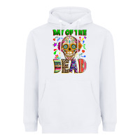 White Day of the dead Heavyweight Hoodie - RanaPortraitStore