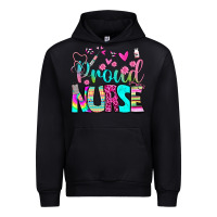 Black proud nurse Urban Hoodie - BundleAndBundleShop