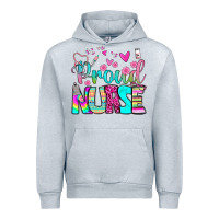 Heather Grey proud nurse Urban Hoodie - BundleAndBundleShop