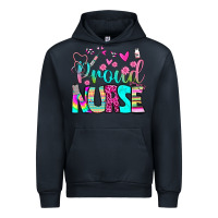 Navy proud nurse Urban Hoodie - BundleAndBundleShop