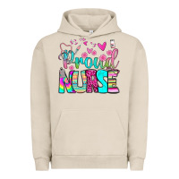 Pigment French Oak proud nurse Urban Hoodie - BundleAndBundleShop