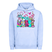 Pigment Grape Ice proud nurse Urban Hoodie - BundleAndBundleShop