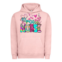 Pigment Salmon proud nurse Urban Hoodie - BundleAndBundleShop