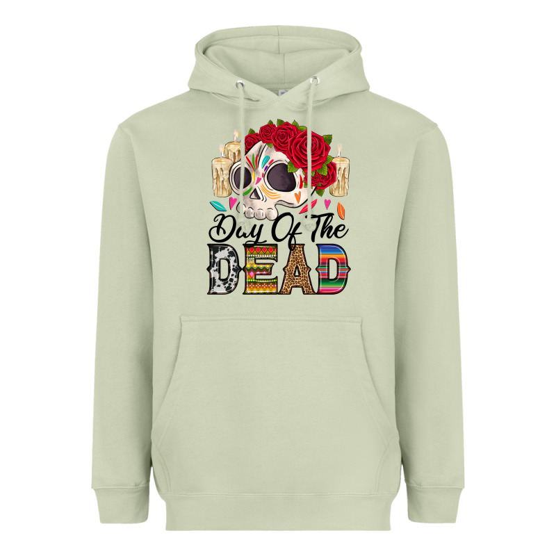 Day Of The Dead Skeleton Heavyweight Hoodie by RanaPortraitStore | Teevron