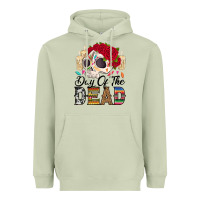 Matcha Day of the dead skeleton Heavyweight Hoodie - RanaPortraitStore