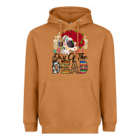 Meerkat Day of the dead skeleton Heavyweight Hoodie - RanaPortraitStore