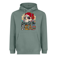 Sage Day of the dead skeleton Heavyweight Hoodie - RanaPortraitStore