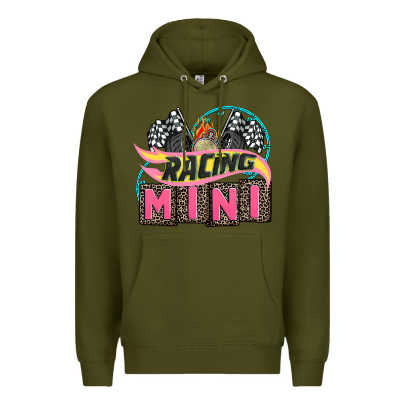 Racing Mini With Racing Oto Equipment Premium Hoodie by AdoDesignShop | Teevron