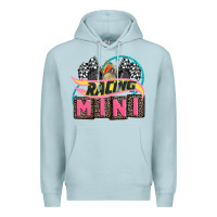 Blue Mist racing mini with racing oto equipment Premium Hoodie - AdoDesignShop