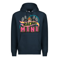 Navy racing mini with racing oto equipment Premium Hoodie - AdoDesignShop