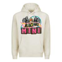 Oatmeal Heather racing mini with racing oto equipment Premium Hoodie - AdoDesignShop