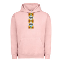 Pigment Salmon mimi sunflower leopard  pen wrap Urban Hoodie - Artiststas