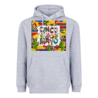 Heather Grey Cinco de mayo Heavyweight Hoodie - RanaPortraitStore