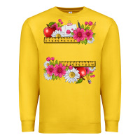 Lemon floral teacher Premium Sweatshirt - texasbilliewilder