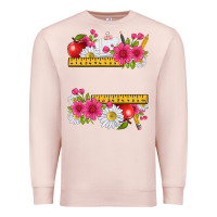 Pale Pink floral teacher Premium Sweatshirt - texasbilliewilder