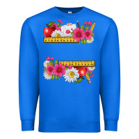 True Royal floral teacher Premium Sweatshirt - texasbilliewilder