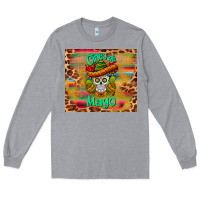 Heather Grey cinco de mayo sombrero skull Long Sleeve Tee - BarkalooDesign