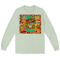 Matcha cinco de mayo sombrero skull Long Sleeve Tee - BarkalooDesign