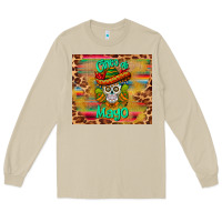 Mushroom cinco de mayo sombrero skull Long Sleeve Tee - BarkalooDesign