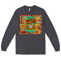 Smoke cinco de mayo sombrero skull Long Sleeve Tee - BarkalooDesign