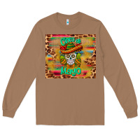 Toasted Coconut cinco de mayo sombrero skull Long Sleeve Tee - BarkalooDesign