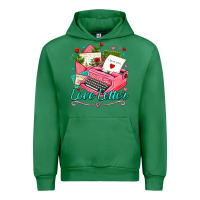Emerald love letter with typewriter Urban Hoodie - AdoDesignShop