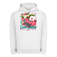 Pigment Lunar Rock love letter with typewriter Urban Hoodie - AdoDesignShop
