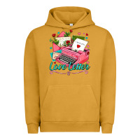 Pigment Peanut Butter love letter with typewriter Urban Hoodie - AdoDesignShop