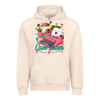 Sandshell love letter with typewriter Urban Hoodie - AdoDesignShop