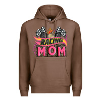 Chestnut racing mom with racing oto equipment Premium Hoodie - AdoDesignShop