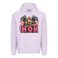 Lilac racing mom with racing oto equipment Premium Hoodie - AdoDesignShop