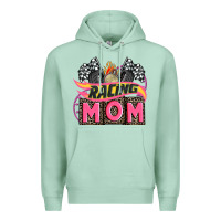 Seafoam racing mom with racing oto equipment Premium Hoodie - AdoDesignShop